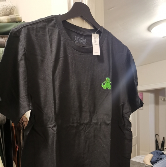 🎁🆕 Rugrats Reptar Embroidered Tee Navy US S - Picture 6 of 7